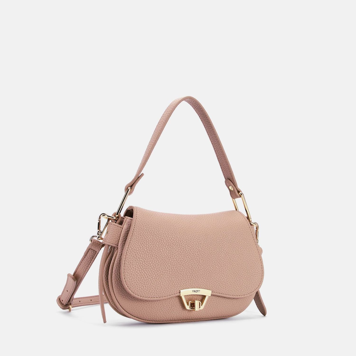 Y Not? Borsa Postina Harmony In Pelle Sintetica Rosa