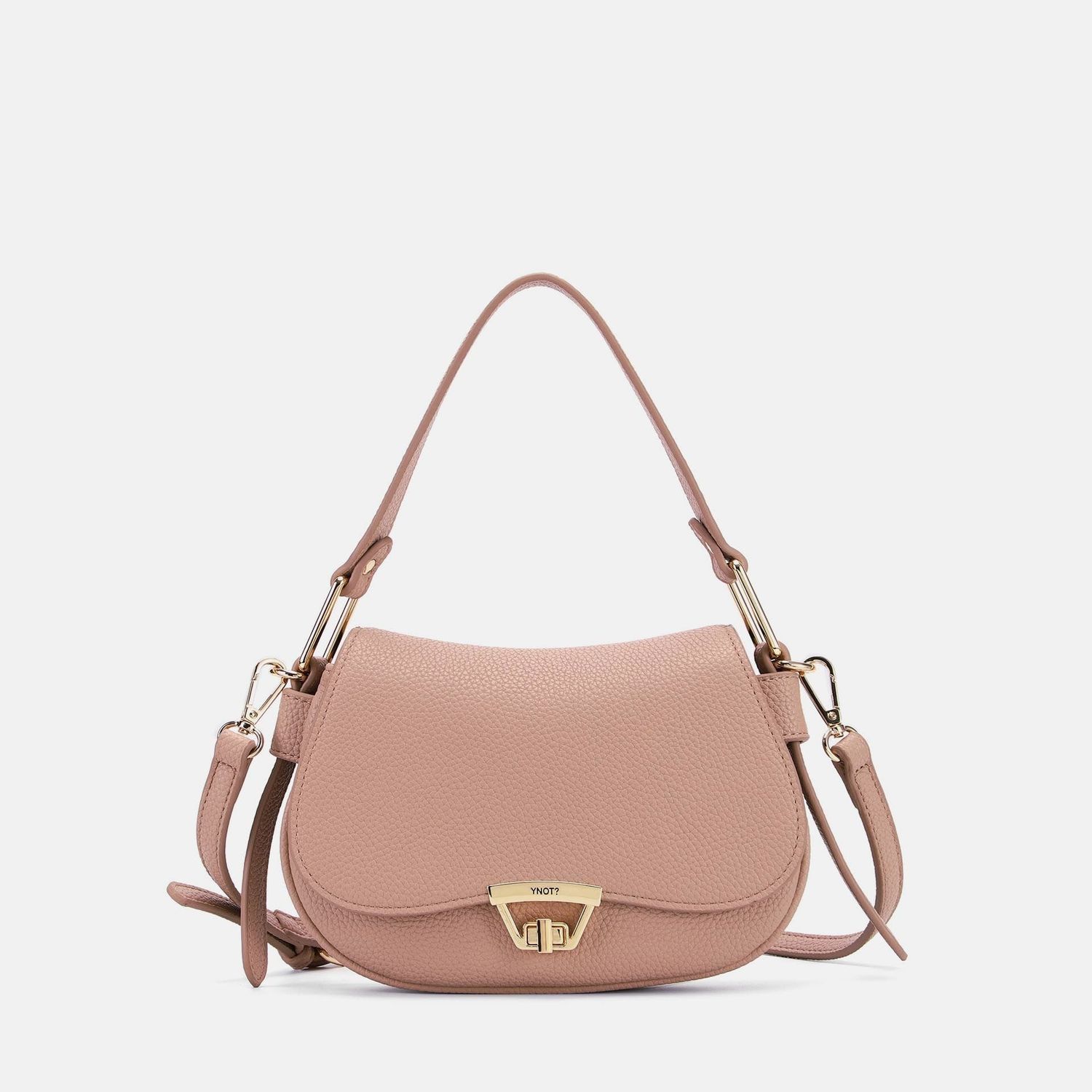 Y Not? Borsa Postina Harmony In Pelle Sintetica Rosa
