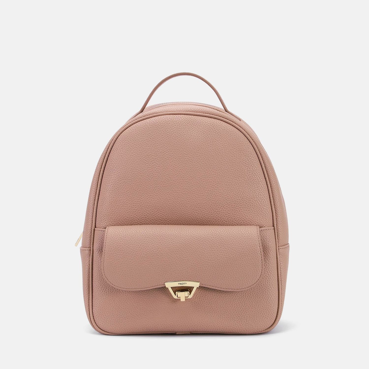 Y Not? Zaino Grande Harmony In Pelle Sintetica Rosa