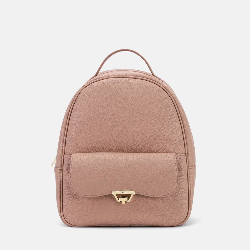 Y Not? Zaino Grande Harmony In Pelle Sintetica Rosa