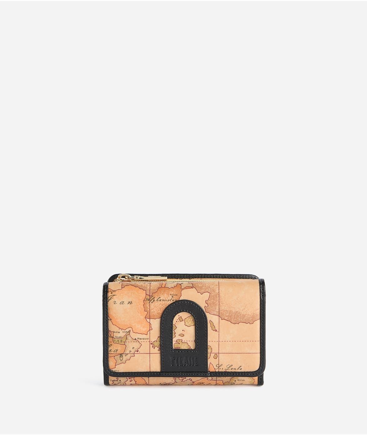 Alviero Martini 1A Classe Highland Soft portafoglio bifolder medio Nero