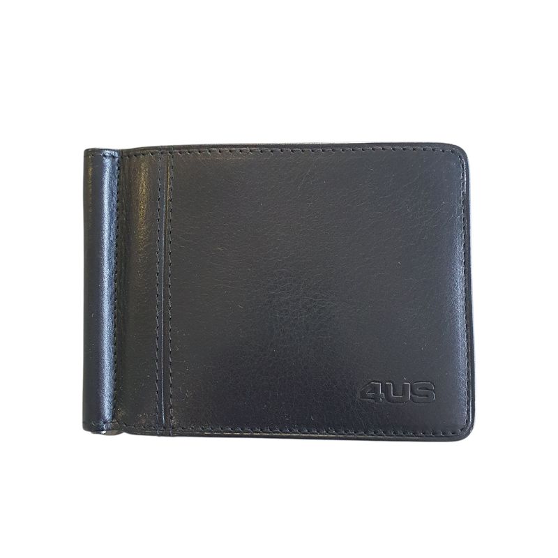 Paciotti 4us  Porta banconote con clip Nero