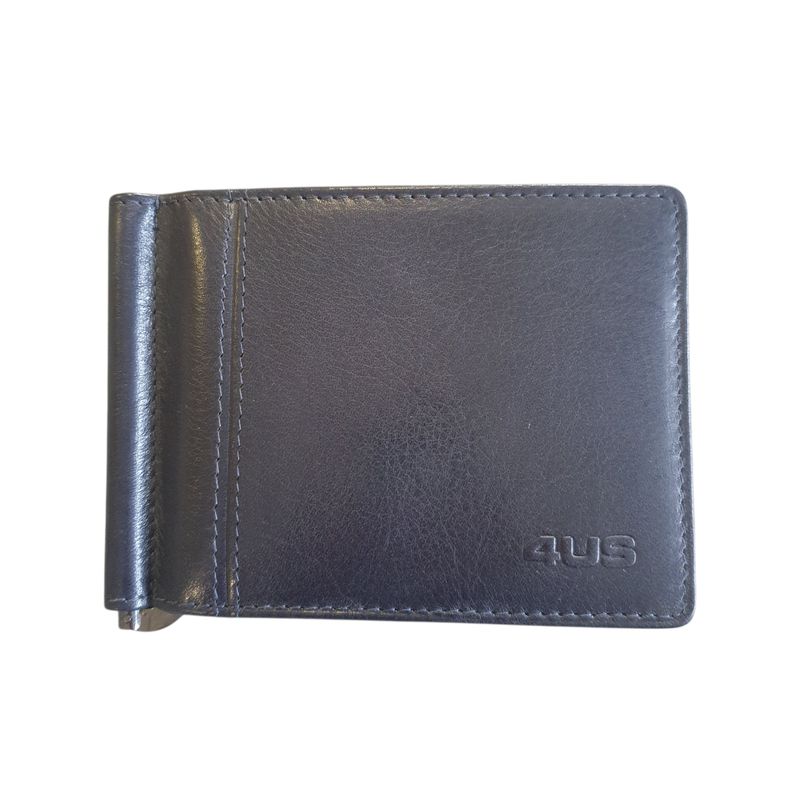 Paciotti 4us Porta banconote con clip Blu Scuro
