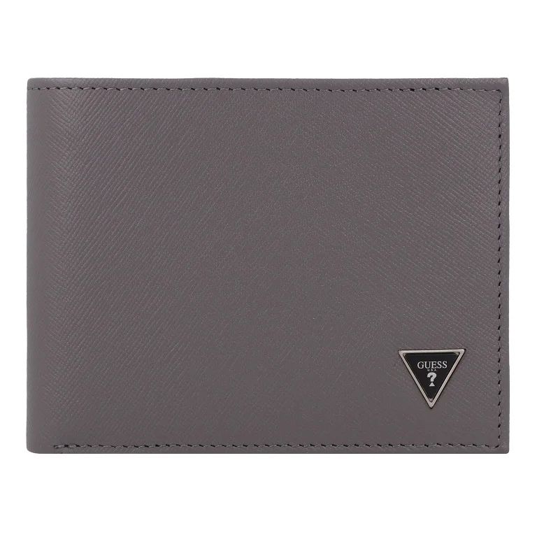 Guess Portafoglio Medio certosa saffiano Grigio
