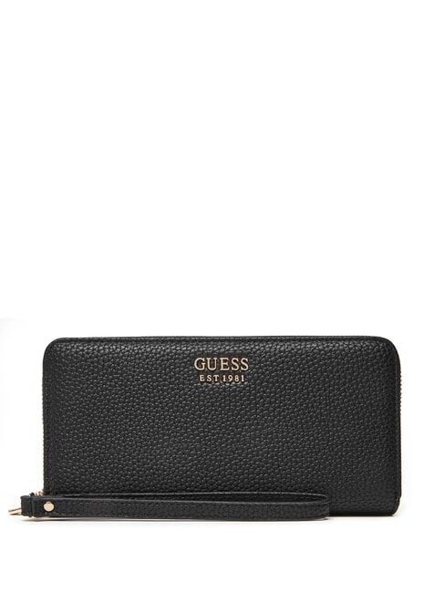 Guess Guess portafoglio zip around Brenton Nero