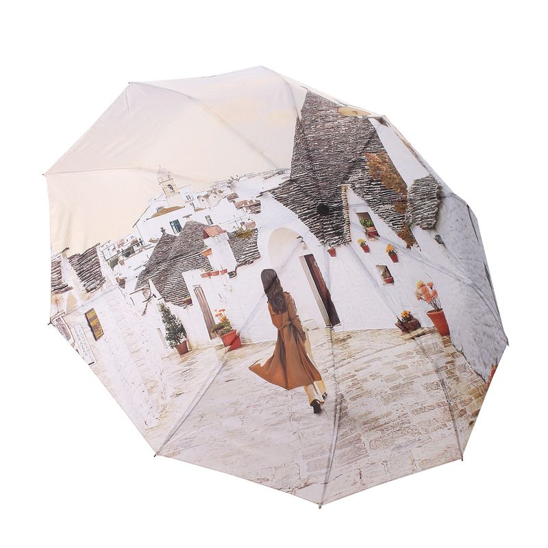 Y Not? Ombrello Pieghevole Apri/Chiudi Automatico Alberobello 