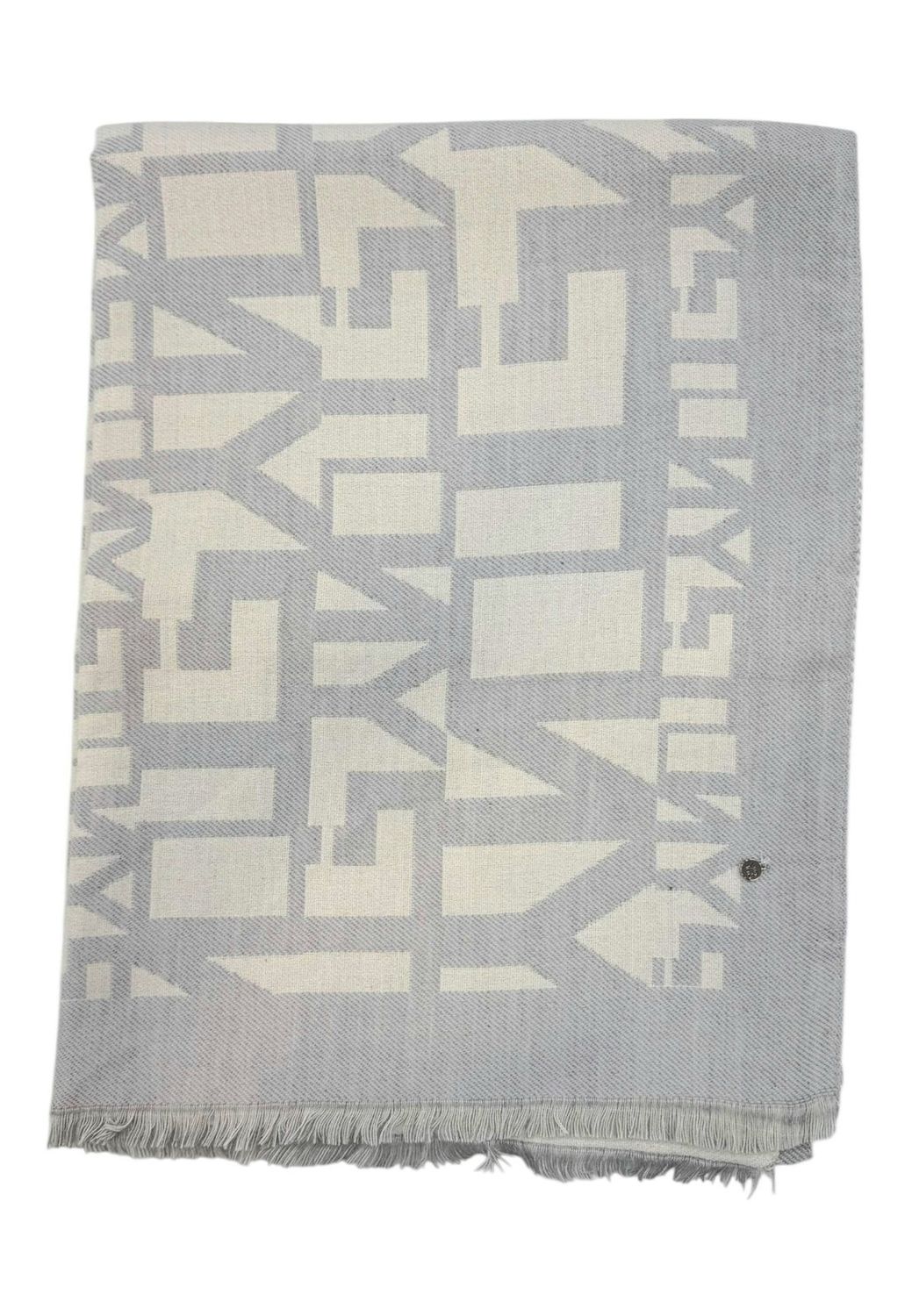 Ynot? Maxi Sciarpa 190x70 Jacquard Verde/Fuxia 