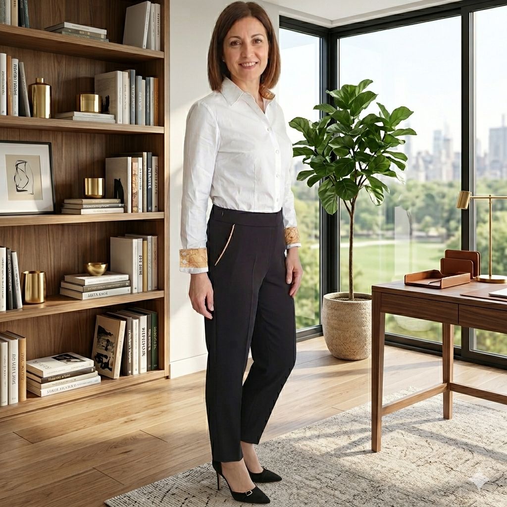 Alviero Martini 1a Classe Pantalone donna Basic Nero