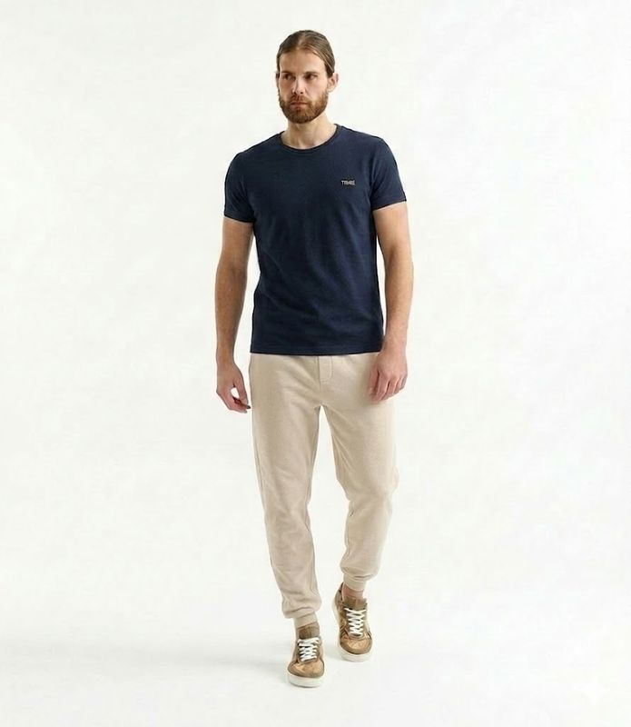 Alviero Martini 1A Classe T-shirt uomo Basic Blu Navy 