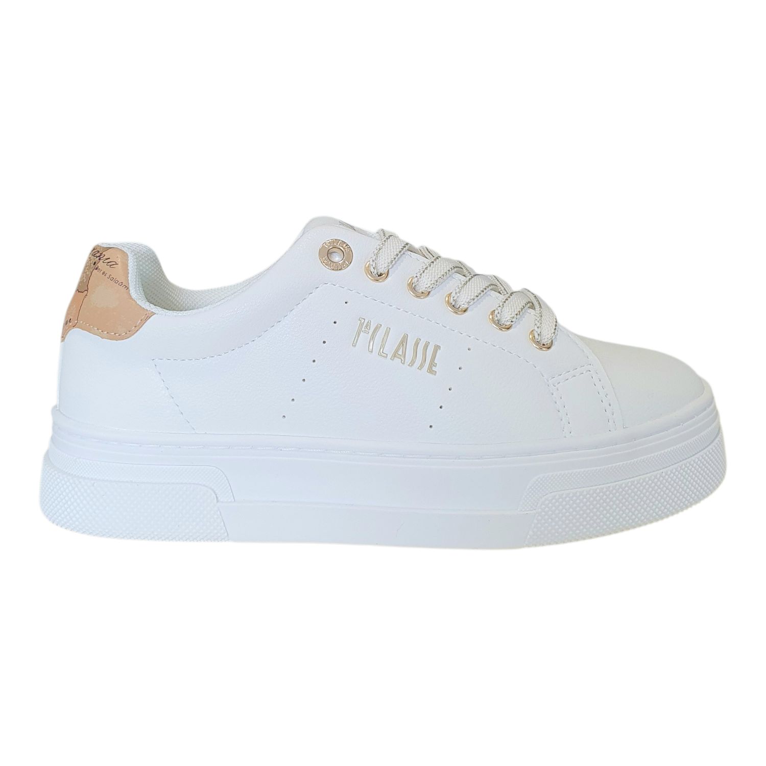 Alviero Martini 1A Classe Sneakers Platform Donna Bianca   