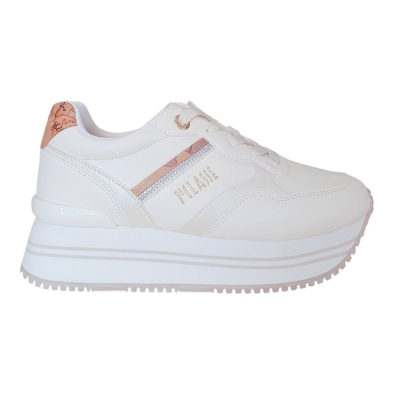 Alviero Martini 1A Classe Sneakers Running Off White/Geo Beige 