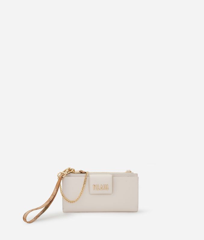 Alviero Martini 1A Classe Bloom City pochette portacellulare Avorio 