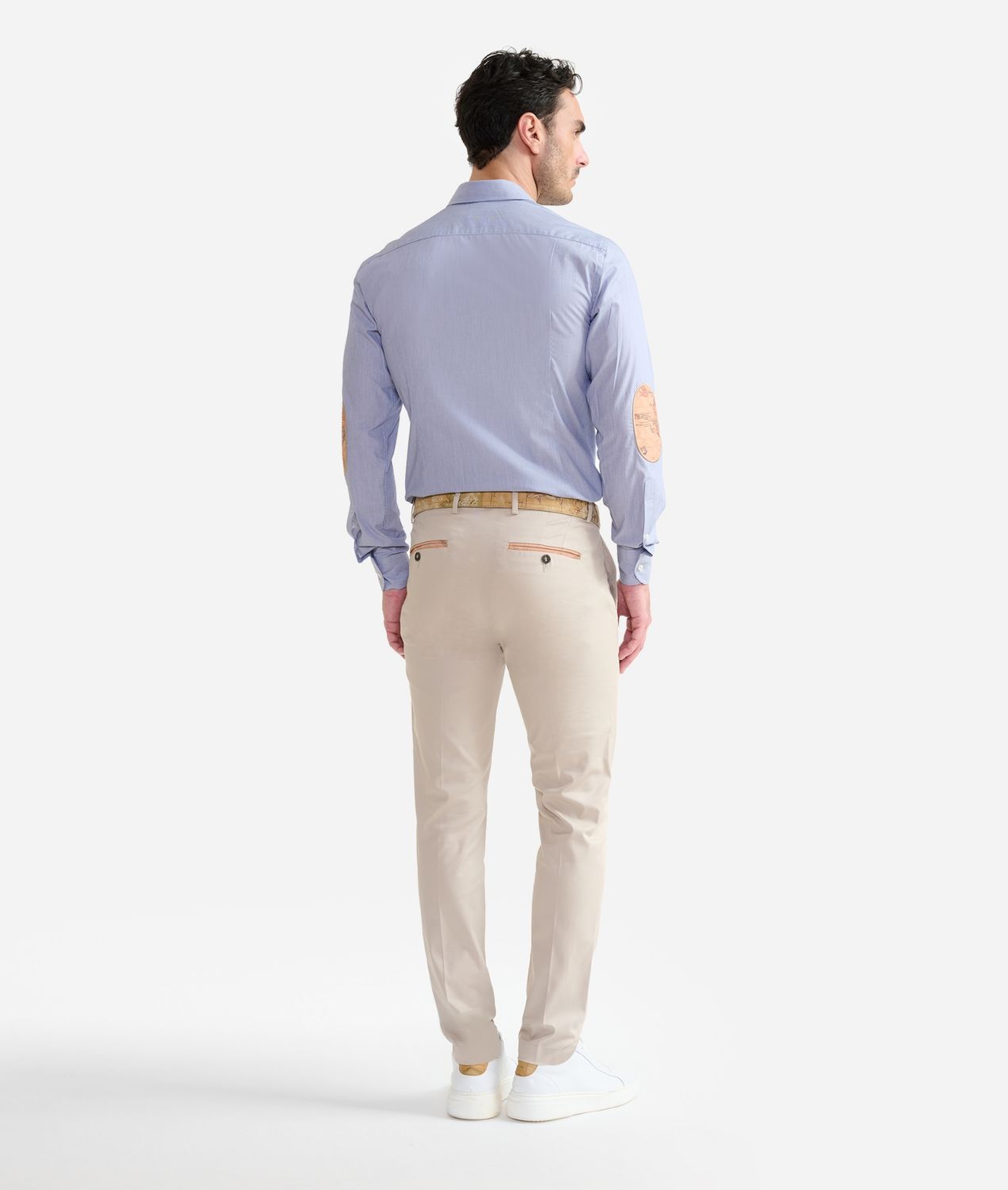 Alviero Martini 1A Classe Pantaloni super slim fondo 16 in cotone stretch 4 stagioni Corda