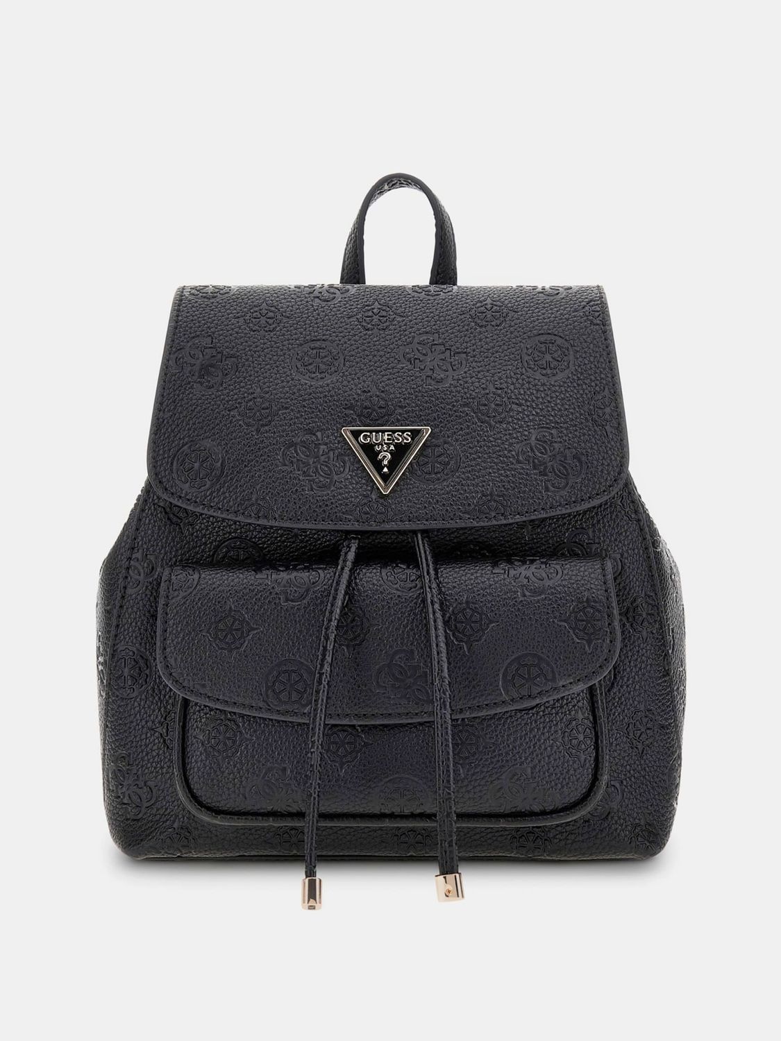 Guess zaino Cresidia 4G logo peony Nero