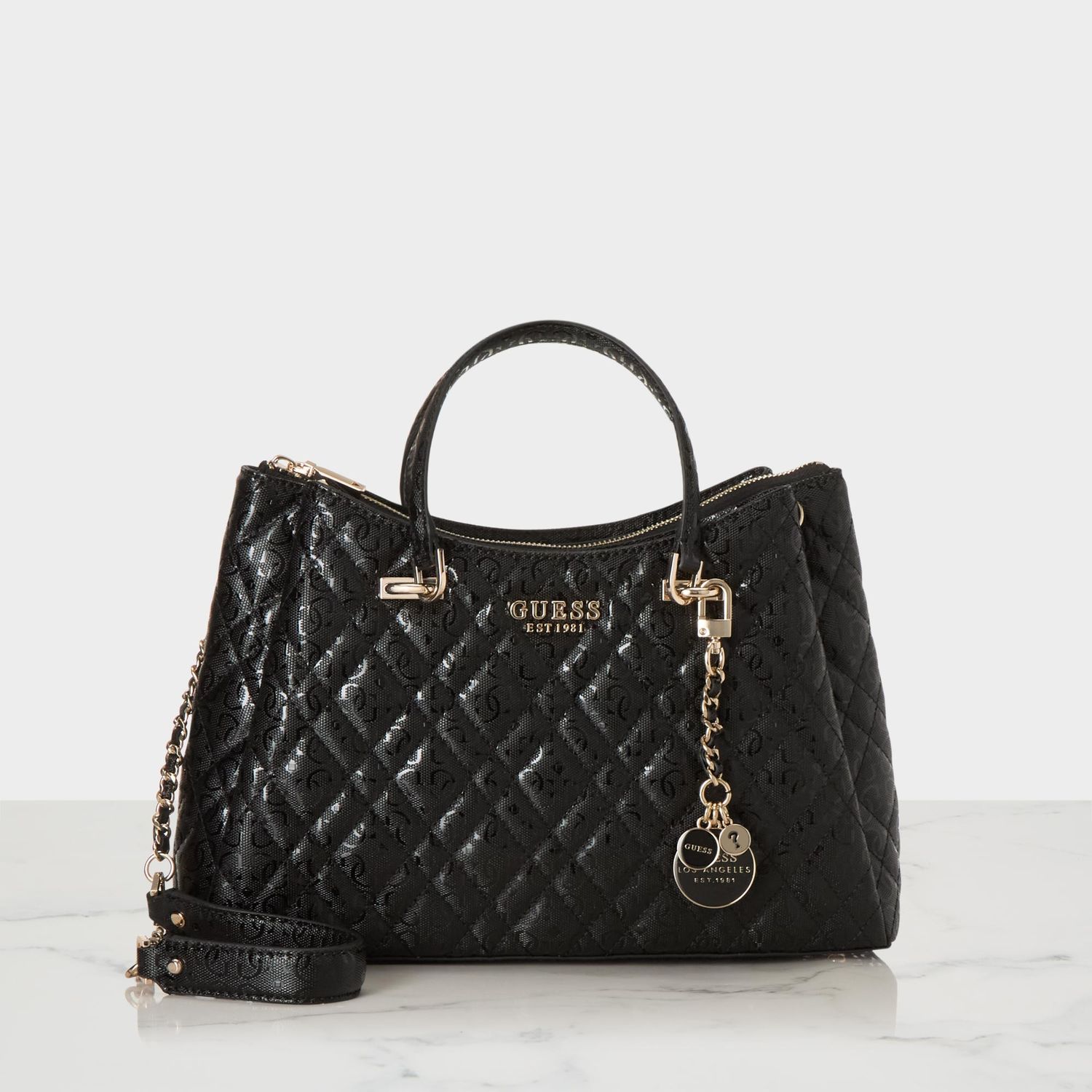 Guess Borsa a mano Isemay Nera