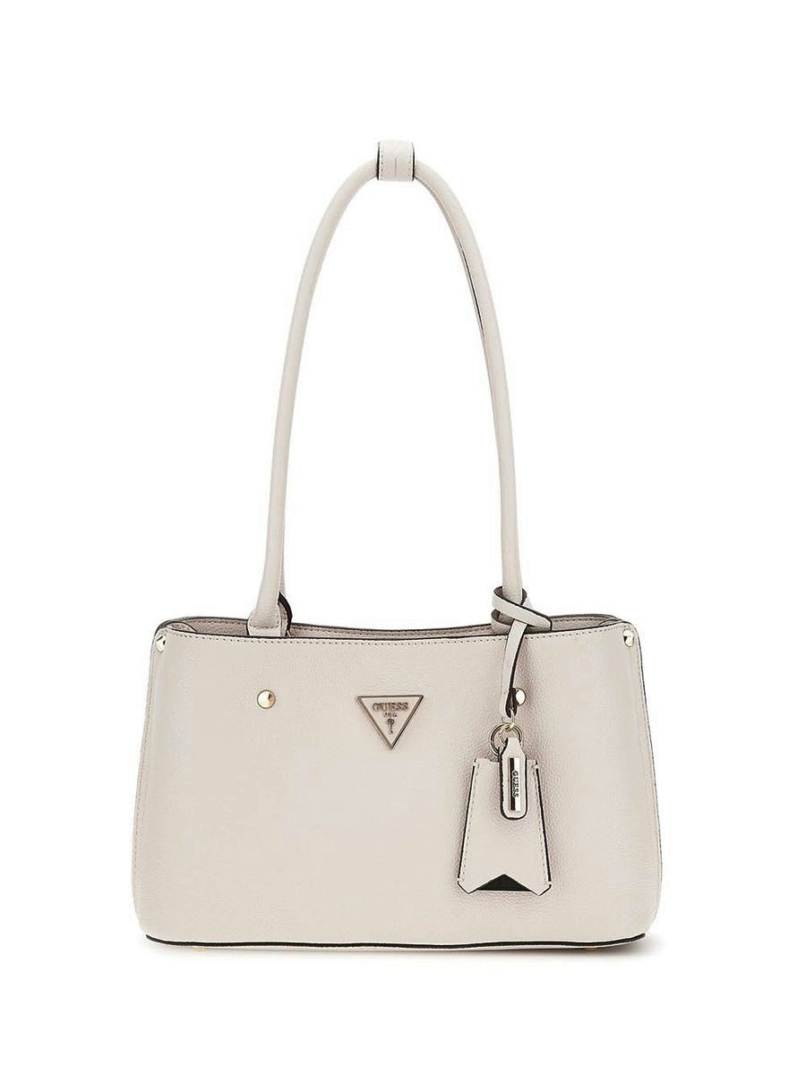 Guess Borsa a spalla Meridian Avorio