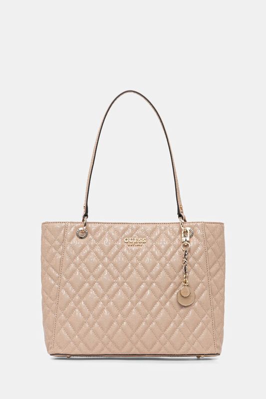 Guess Shopper Isemay Logo Beige