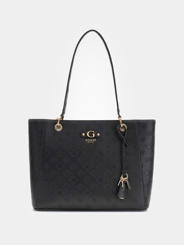 Guess Borsa Shopper Logo Dita Nera