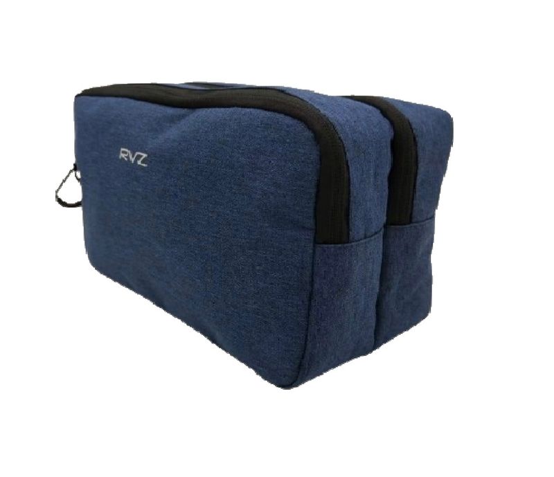 Ravizzoni Beauty da viaggio 2 scomparti Blu