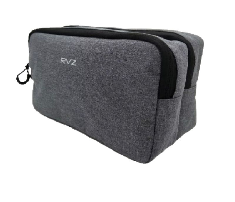 Ravizzoni Beauty da viaggio 2 scomparti Grigio