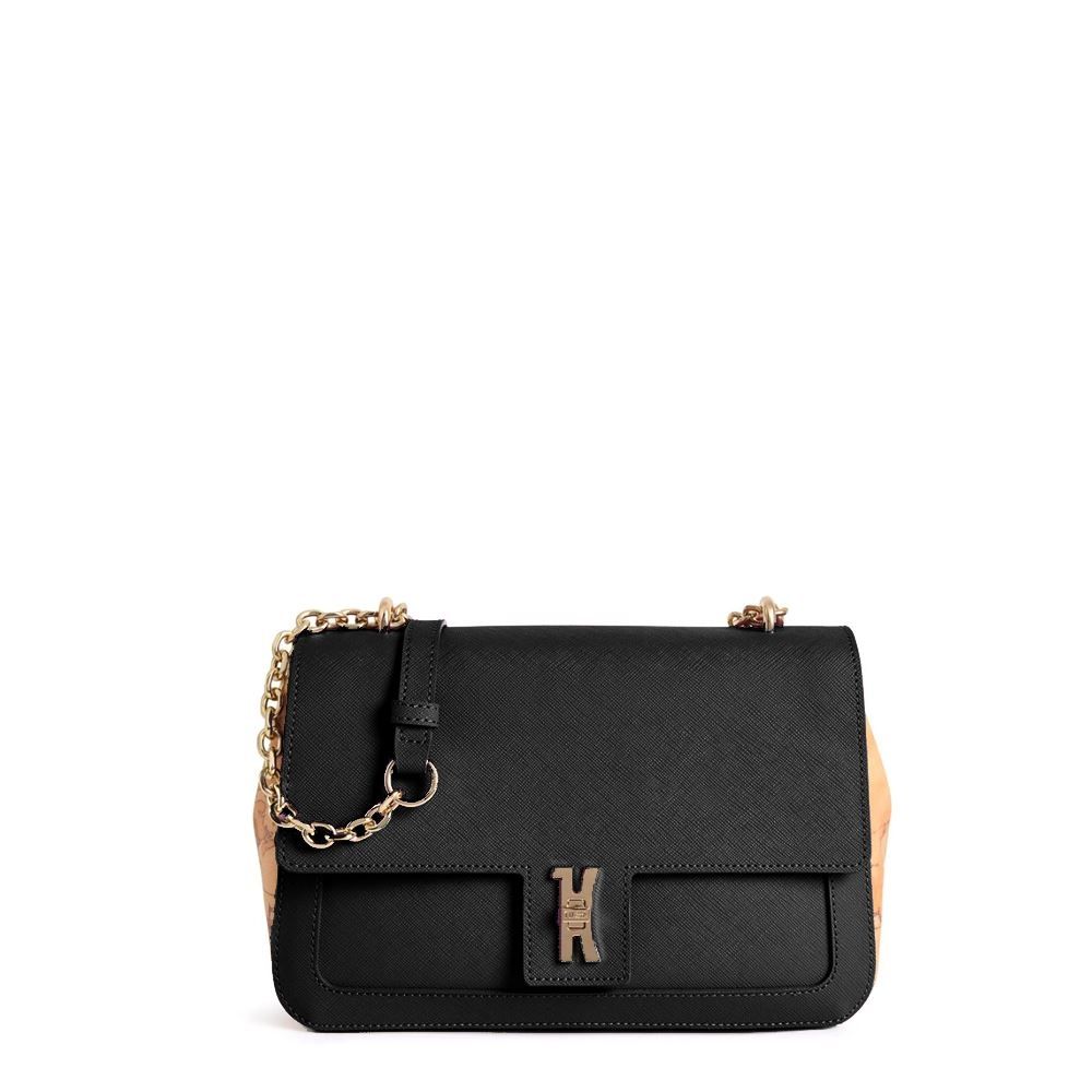 Alviero Martini 1A Classe Bay Lock Bag tracolla Nero