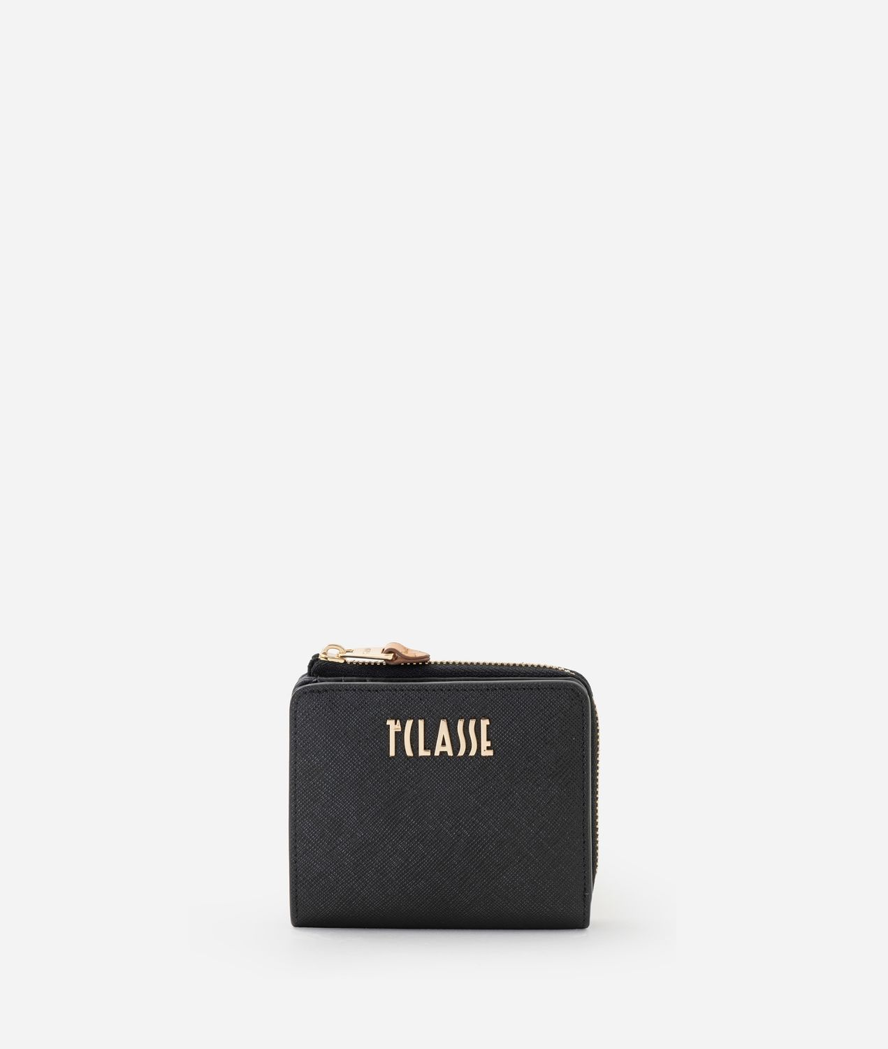 Alviero Martini 1A Classe Bloom City portafoglio zipfold piccolo Nero