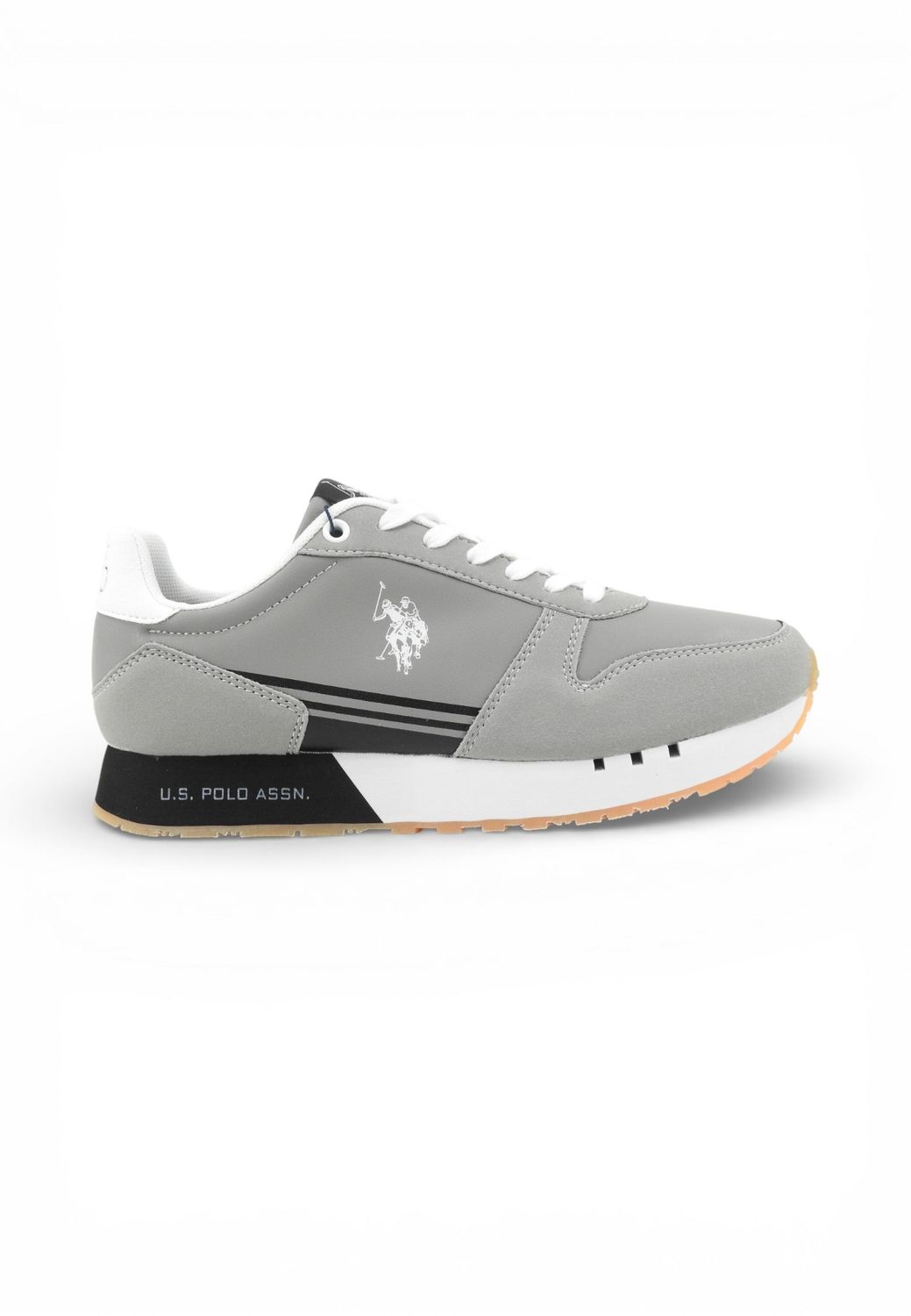 U.S. Polo Assn. Sneakers Uomo Grigio/Bianco