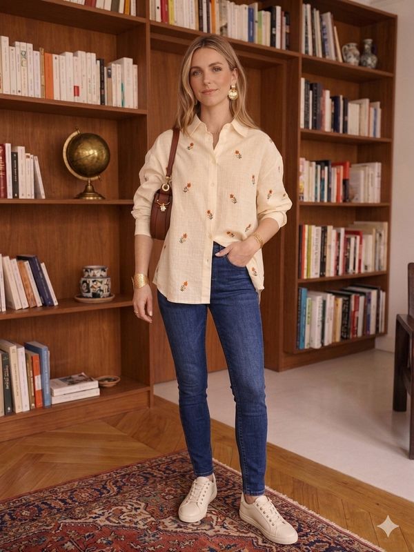 In April 1986 Camicia Kais Beige