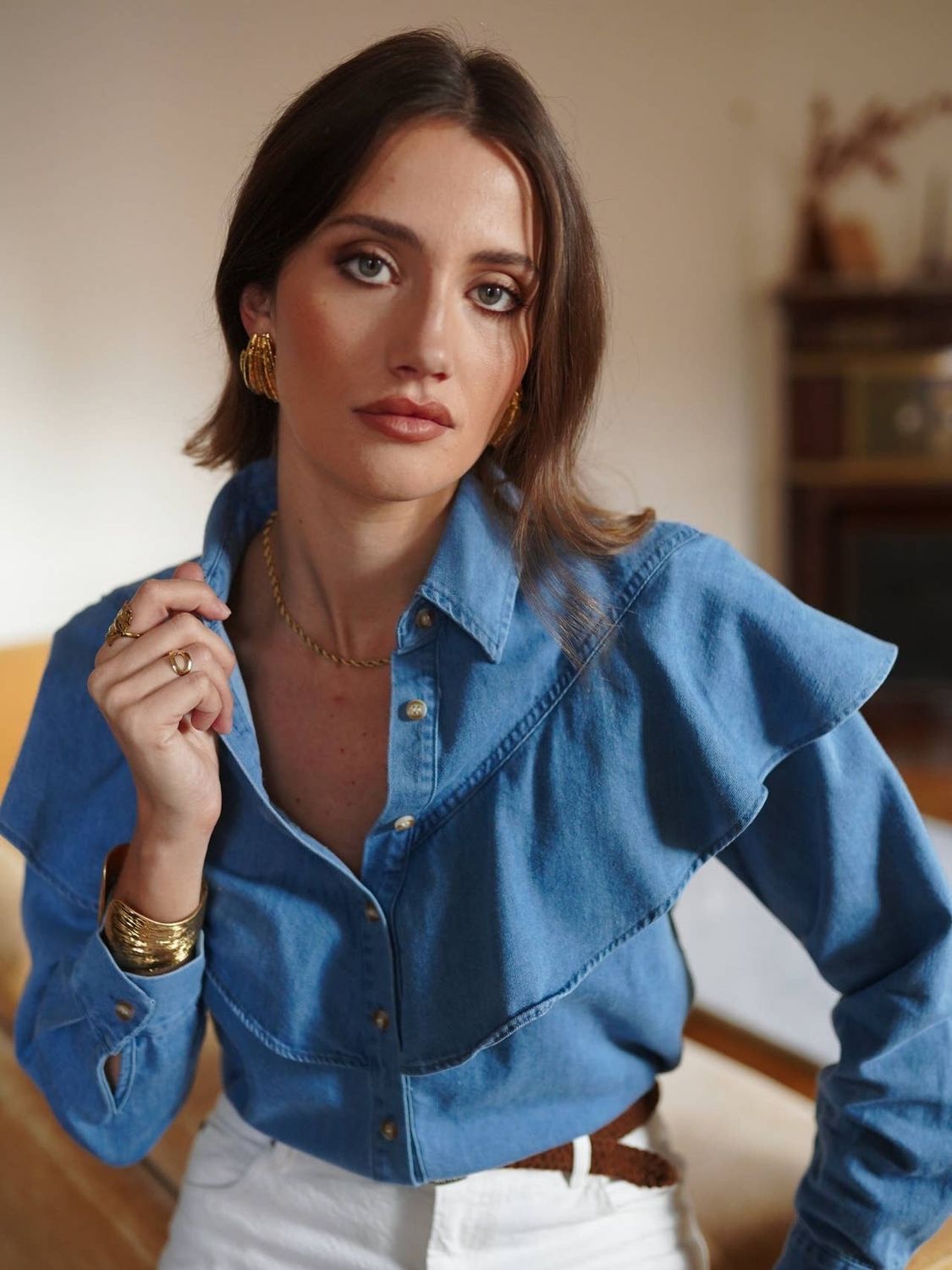 In April 1986 Camicia Talia Blue Jeans