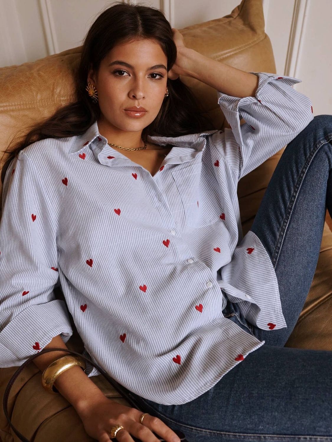 In April 1986 Camicia Valentina Celeste