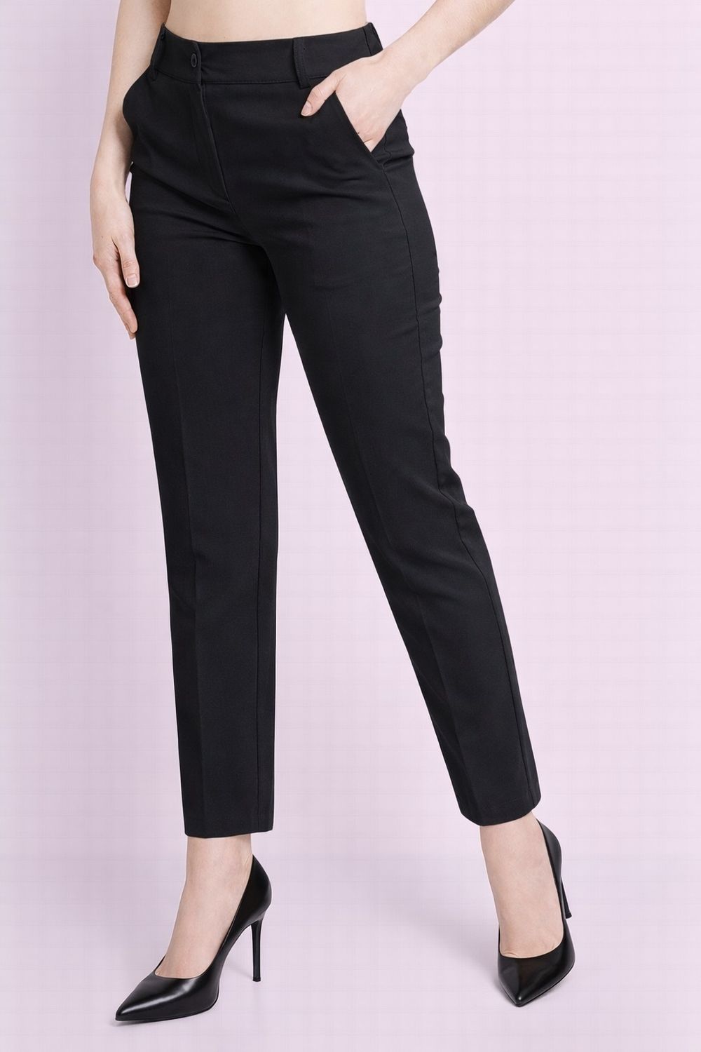 Audrey Pantalone tailleur 7/8 donna Nero