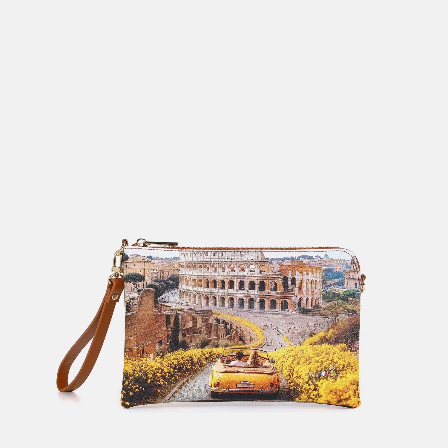 Ynot? Yes Bag Clutch con tracolla Sunshine Rome