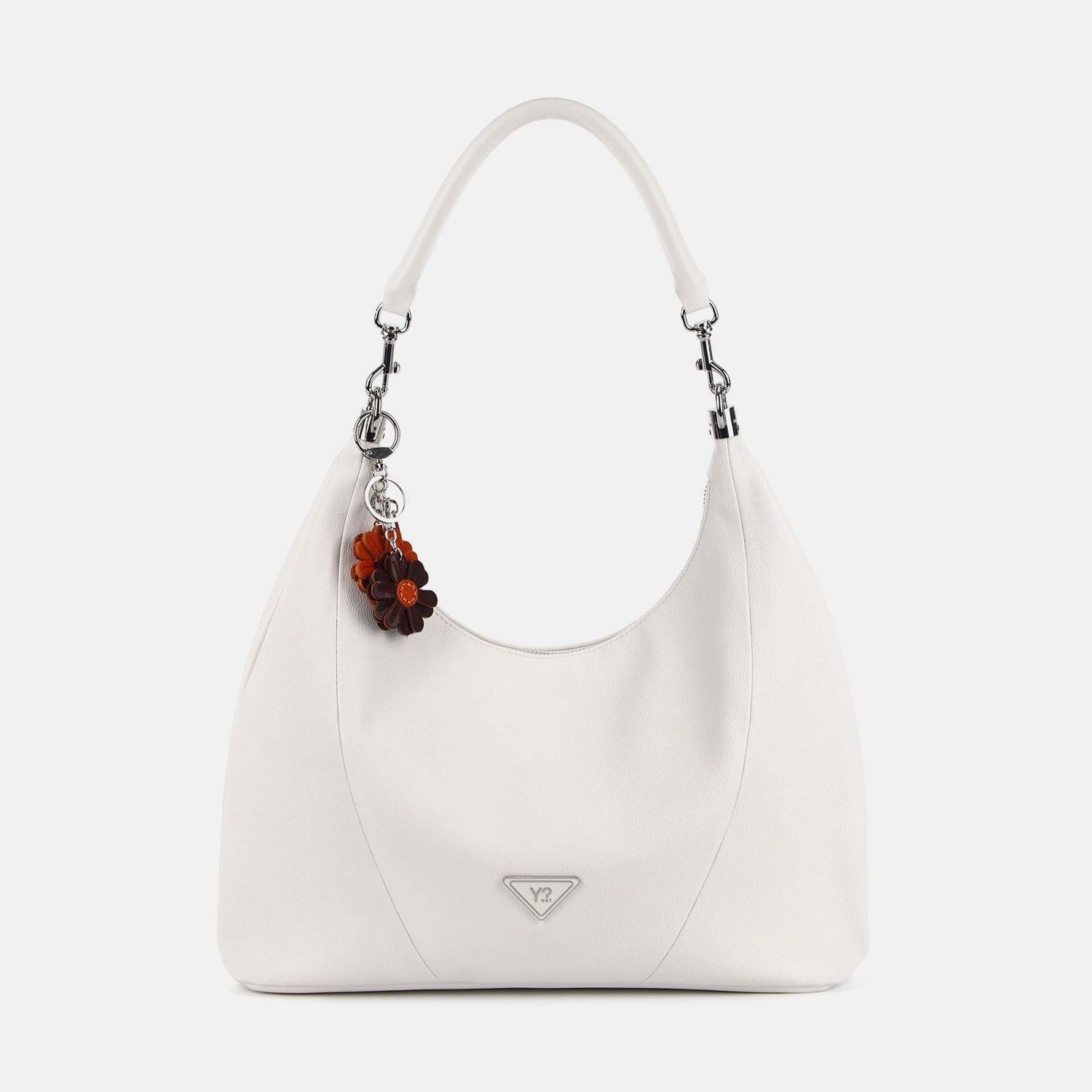 Ynot? Feel Borsa hobo grande Bianca