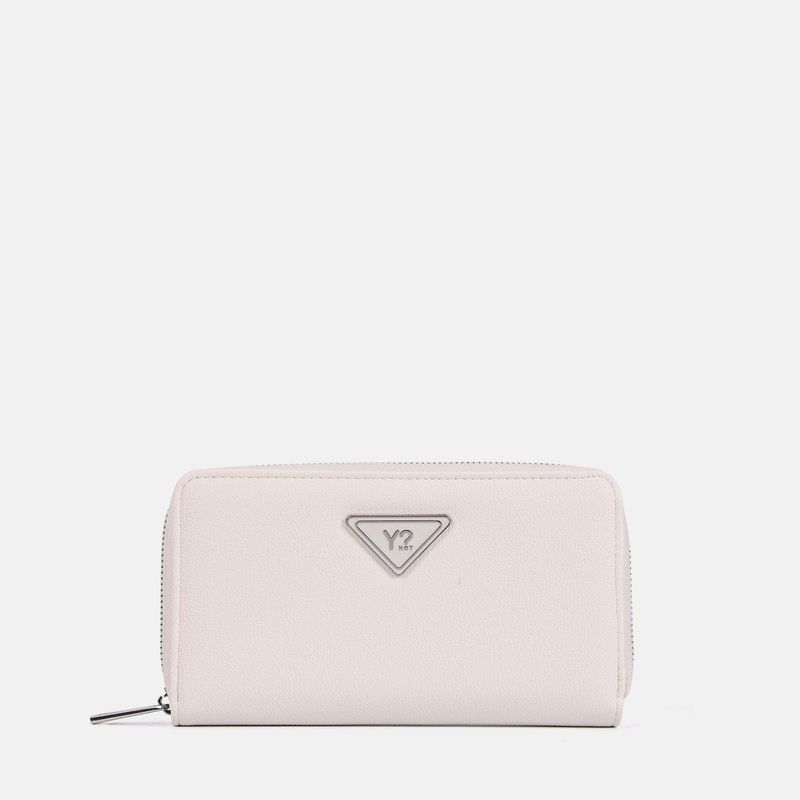 Ynot? Feel Portafoglio 1 Cerniera Bianco