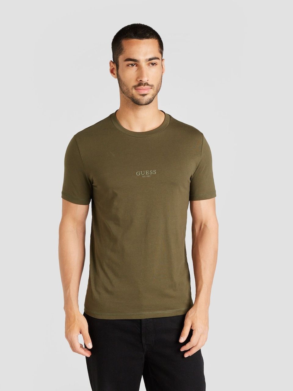 Guess T-shirt Slim Fit 'Aidy' Verde