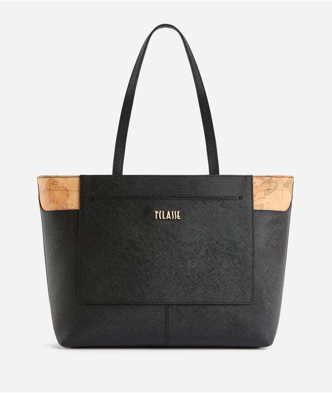 Alviero Martini 1A Classe West City borsa shopping grande Nera