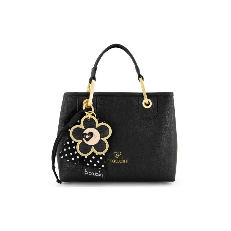 Braccialini Borsa a Mano Beth Nera