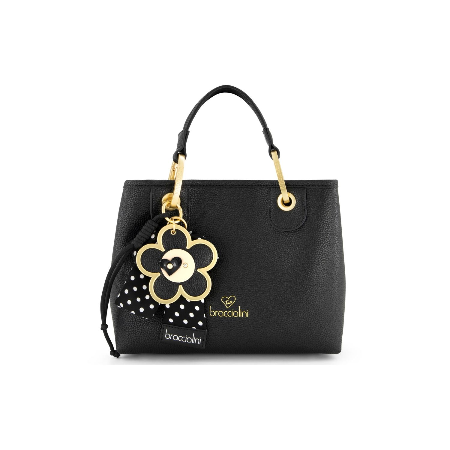 Braccialini Borsa a Mano Beth Nera