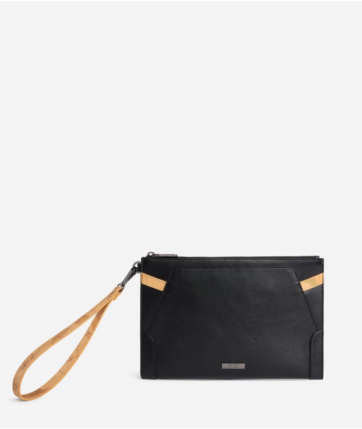 Alviero Martini 1A Classe Ranger Leather clutch Nera