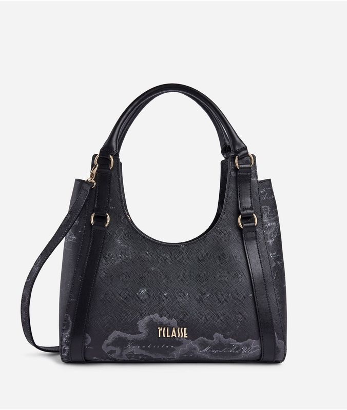 Alviero Martini 1A Classe Nightfall Geo borsa sottospalla Nera