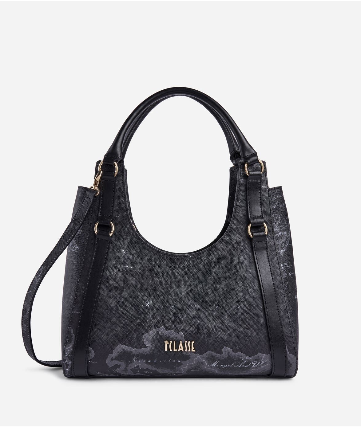 Alviero Martini 1A Classe Nightfall Geo borsa sottospalla Nera