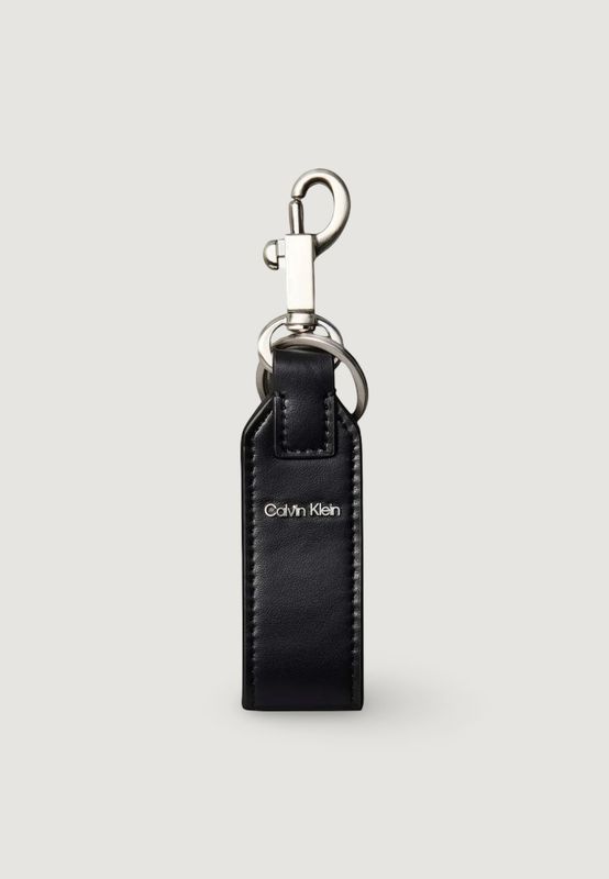 Calvin klein Portachiavi Raised Logo Nero