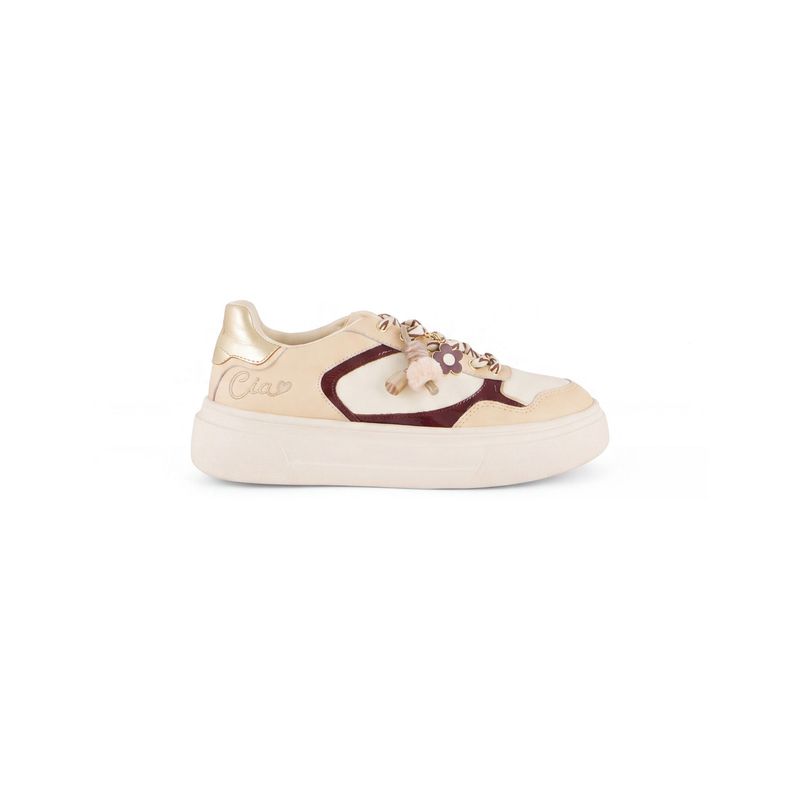 Braccialini Sneakers Ciao Cipria/Bordeaux