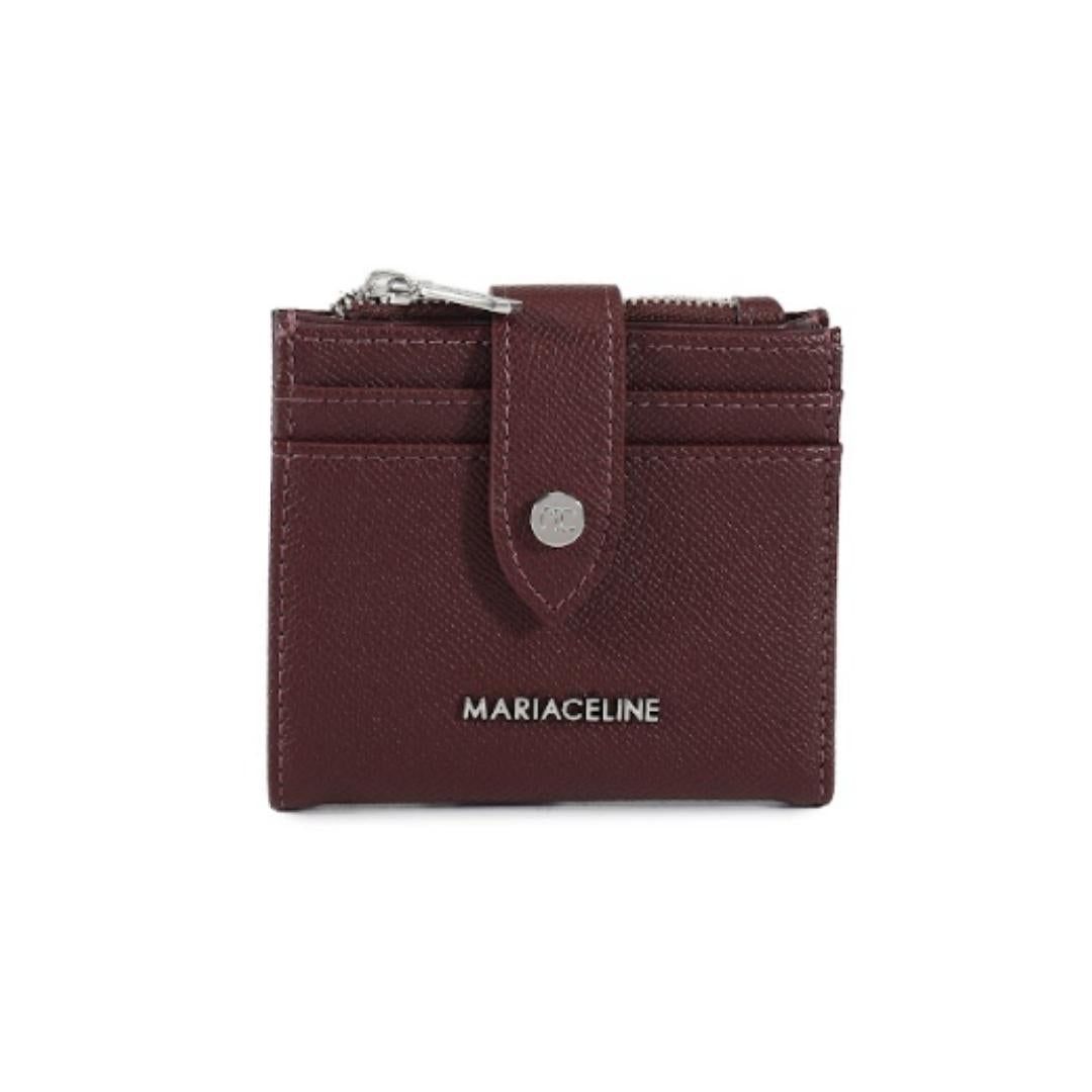 Mariaceline Daily Card Holder Portacarte Bordeaux 