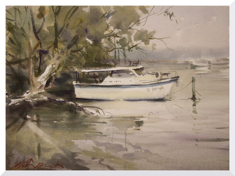 Jervis Bay, Watercolour 37cm x 26cm