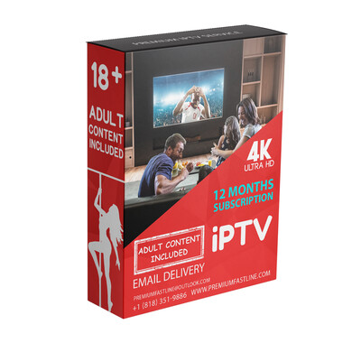 1 Year Iptv Full Package Subscription
