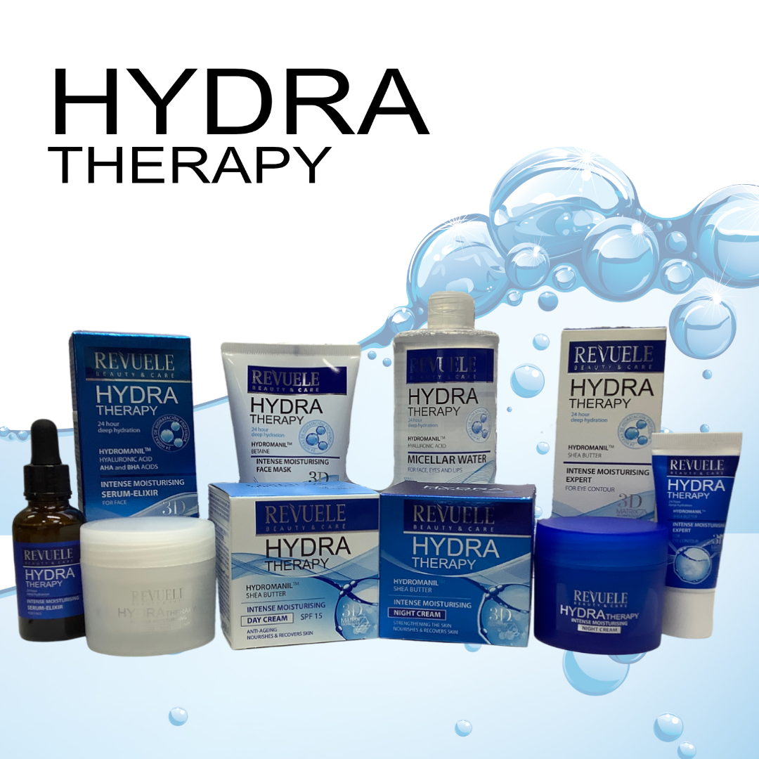 Revuele Hydra Therapy - Day, Night & Eye Cream & Serum & Mask & Micellar Water