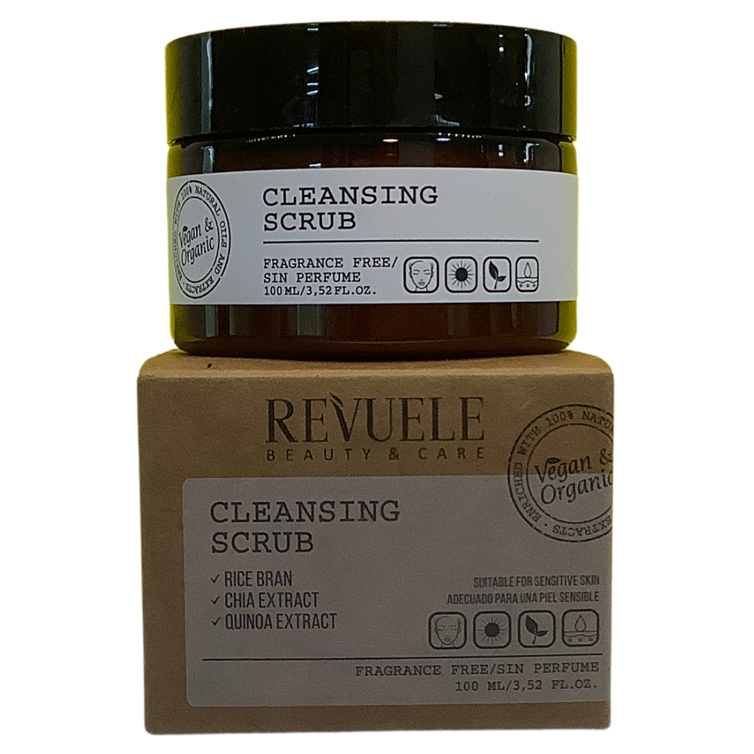 Revuele Vegan & Organic Cleansing Scrub, 100 ml