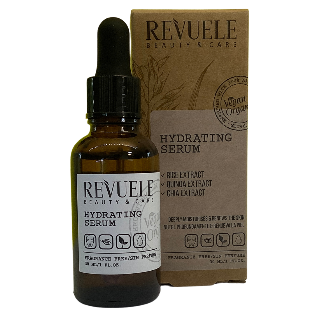 Revuele Vegan & Organic Hydrating Serum, 30 ml