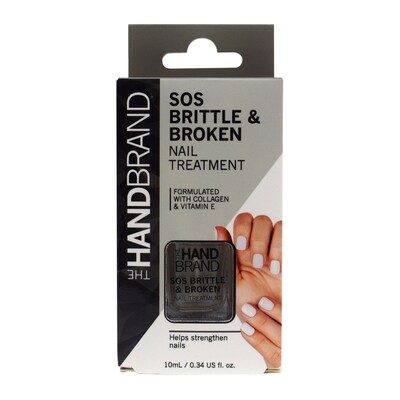 The HandBrand Nail Treatment - SOS Brittle & Broken VEGAN, 10 ml